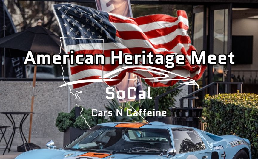 American Heritage Car Meet partial flyer 2025